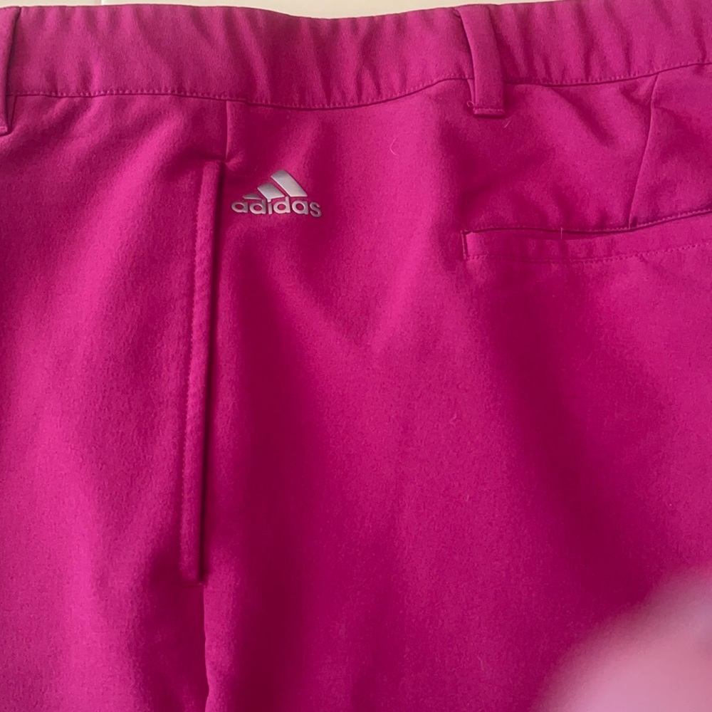 Adidas Golf Pants - Dark Pink - Size 34x30